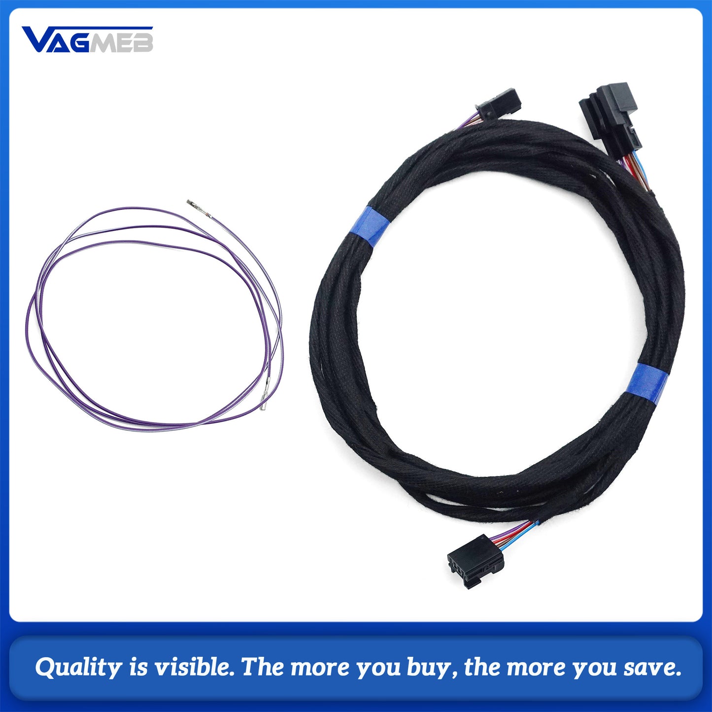For Audi A38V Automatic headlight switch wiring harness