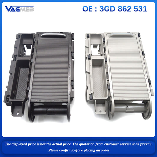For VW Passat B8 Cupholder Console Cup Holder With Sliding Lid Water cup holder 3GD 862 531