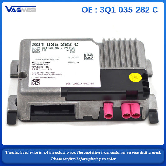 For VW Passat B8 PA Ethernet receiving module 3Q1 035 282 C