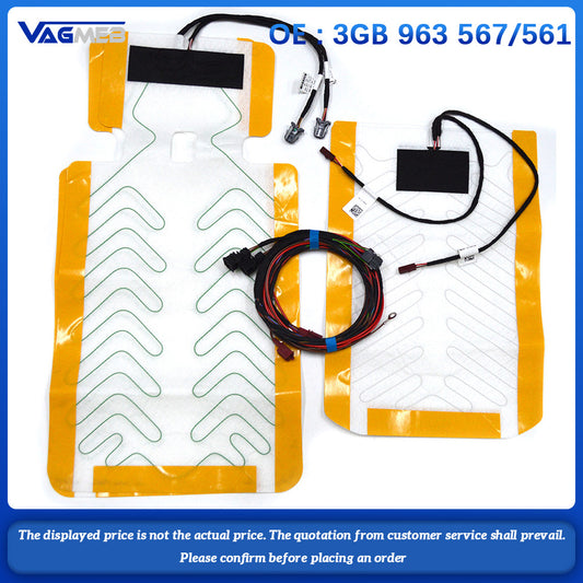 Rear seat heating pads Seat heating element with wiring harness FOR VW Atlas 3GB 963 567 3GB 963 561