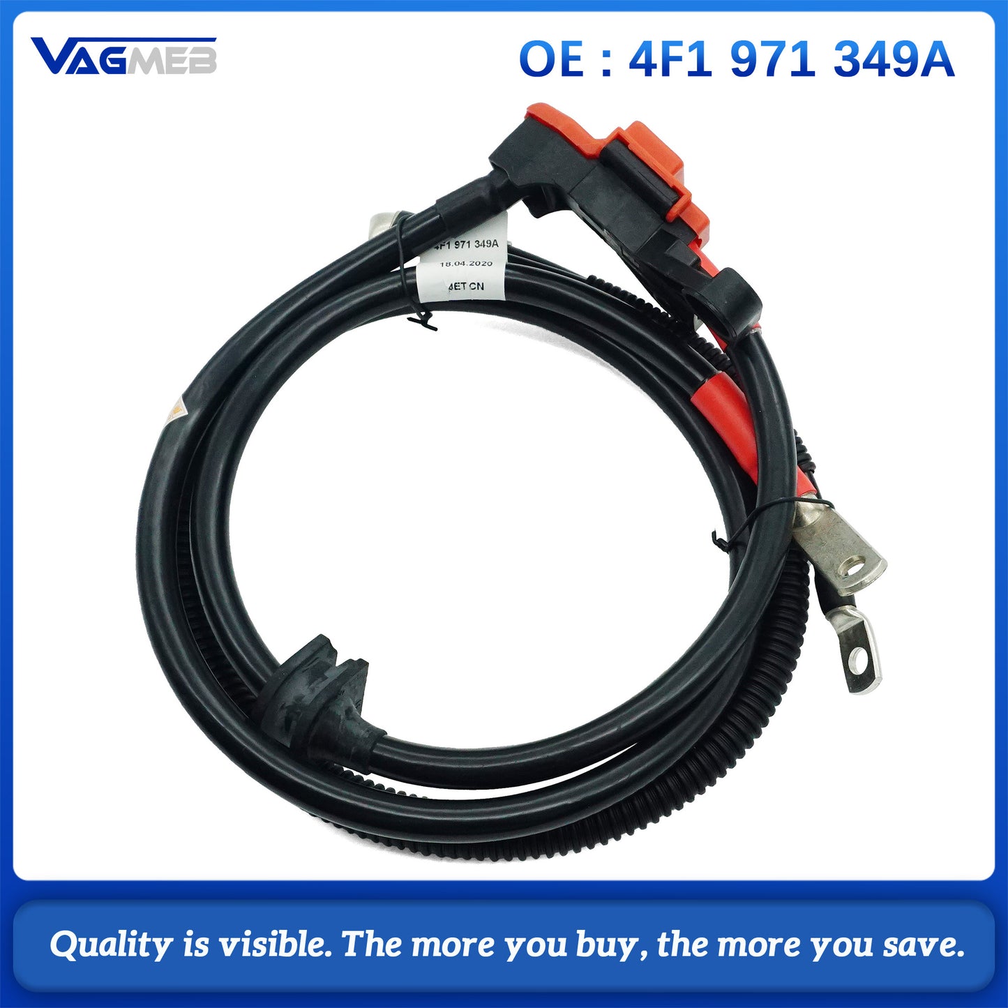 4F1 971 349 A New Positive Motor Wiring Harness Battery Wiring Harness For Audi A6 S6