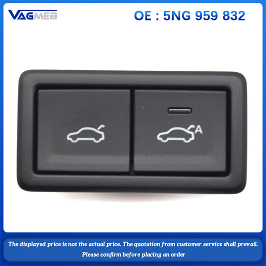 Car Trunk Lock Switch Electric Rear Trunk Release Button For VW Tiguan L 2017 2018 2019  5NG 959 832
