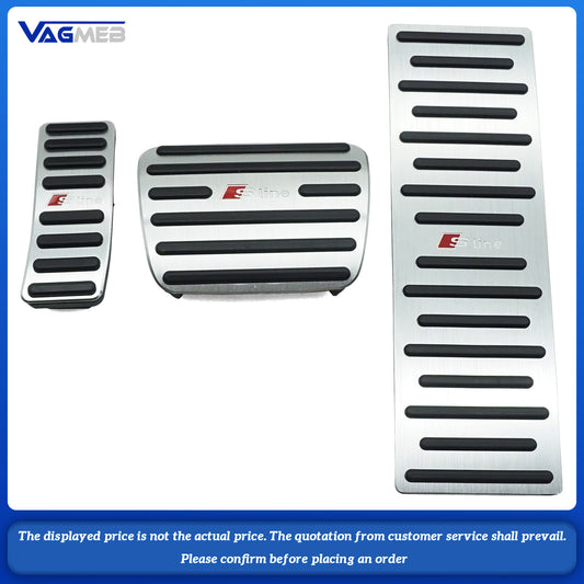 Accelerator brake rest pedal decoration For Audi S-line style A1 A3 A4 A4L A5 A6 A6L A7 A8 Q3 Q5 Q7 Q8 TT interior modification