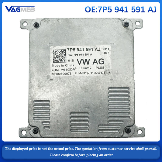 LED Headlight Ballast Computer Drive Module Car Accessories For Golf GTI 7P5 941 791AJ