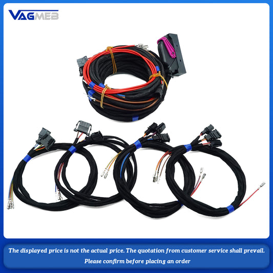 For VW Passat B8  Dynaudio Sound System Acoustics Install Wire Cable Harness