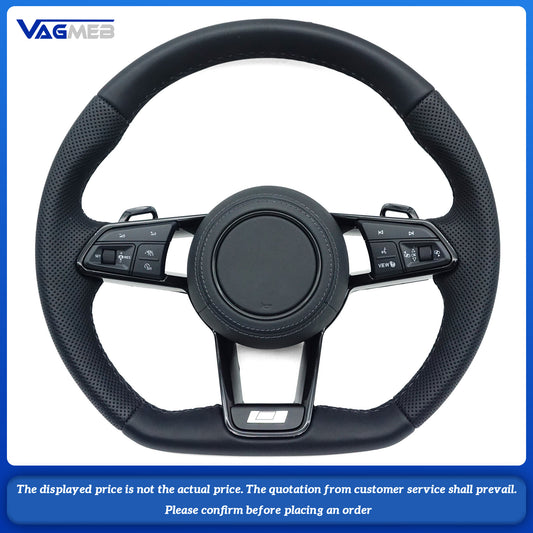 Car Steering Wheel Custom Made Leather For VW TT
