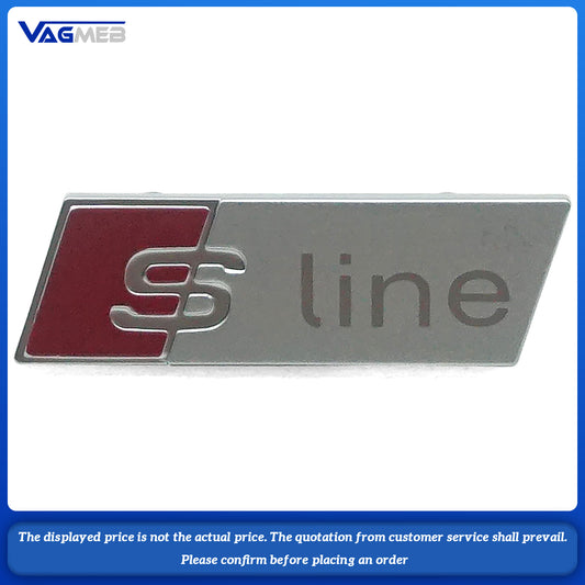 For Audi A4B8 steering wheel Sline logo