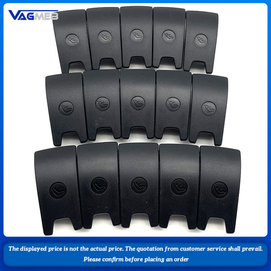 New Black Child Restraint Rear Seat Hook ISOFIX Cover For Audi A4 A5 A6 A7 S5 S4 S6 2017 2018 2019 - 2021 8W0 887 187