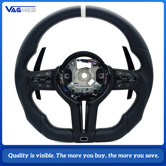 M Upgraded Steering Wheel For BMW M Sport  Parts For F10 F12 F30 F32 F34 F45 F22 F39 F15 F16 F25 F26 M3 M5 M6
