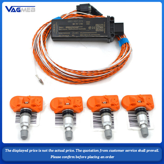 For Audi A4 Tire Pressure Monitoring System Second-generation Tire Pressure Module 4M0 907 273 And Cable