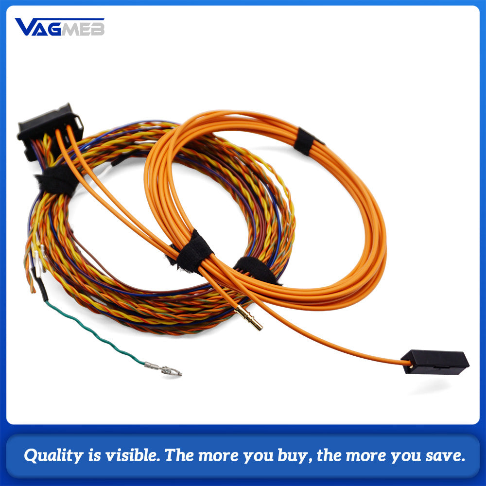 2.5m HUD Fiber Optic Wiring Harness for BMW E70 X5  E71 X6  X5M