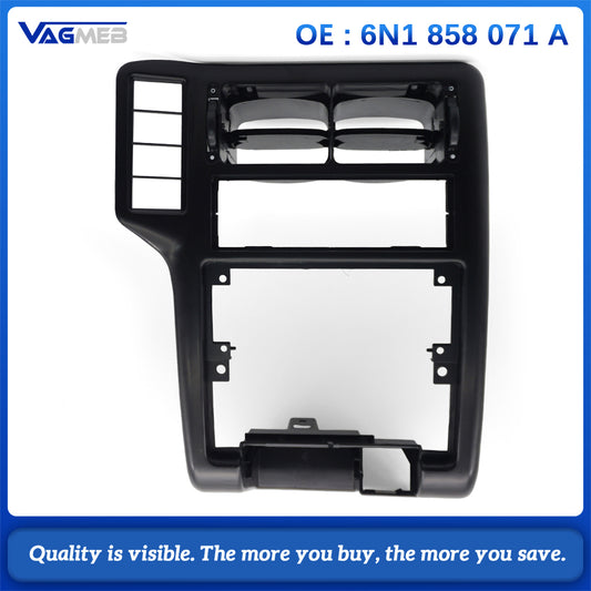 Inner Center Console Dash AC Air Vent Grille For VW POLO 6N 1994-97 Caddy 1998-2002 Vento 1995-99 6N1858069A