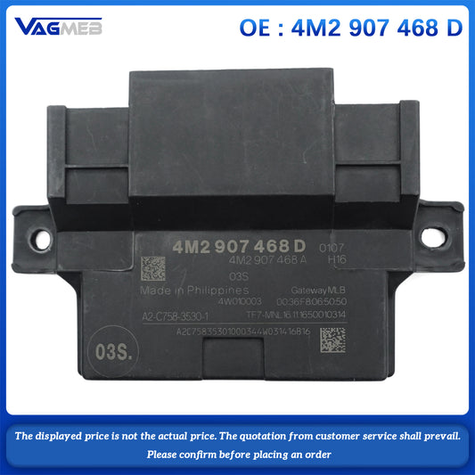 For Audi A4 A5 S5 Q5 Q7 RS4 Network Management Control Module 4M2 907 468D