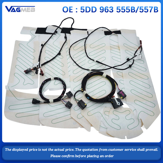 OEM Front driver and passenger seat heating pad back heating package For Skoda Octavia 5DD 963 555B 557B