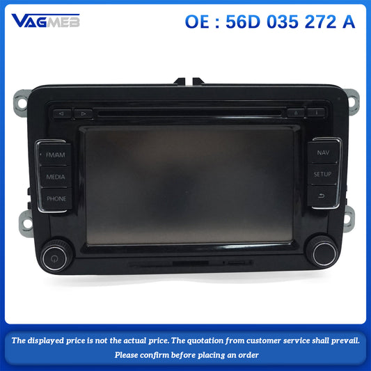 56D 035 272 A Car Radio RCD510 CD USB AUX RVC Rear View camera For VW LAVIDA Jetta MK6 Polo  Gran Lavida Bora C-TREK