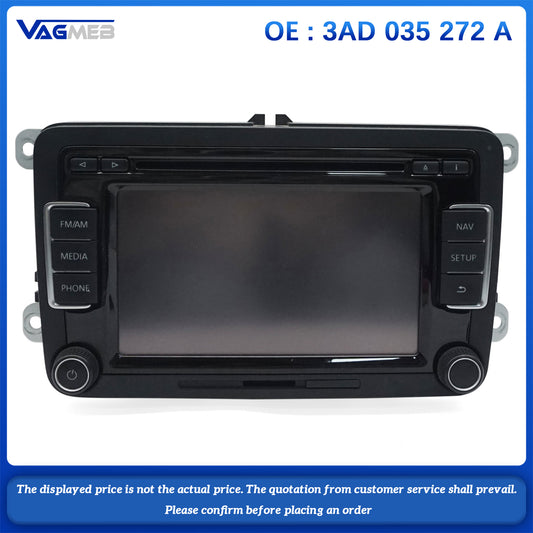 3AD 035 272 A Car Radio RCD510 CD USB AUX RVC Rear View camera For VW Touran Tiguan MK1 Passat B8