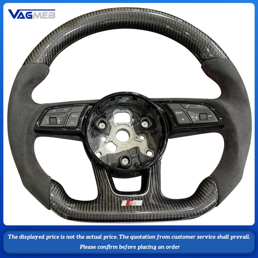 For Audi S LOGO A4B9 Steering Wheel
