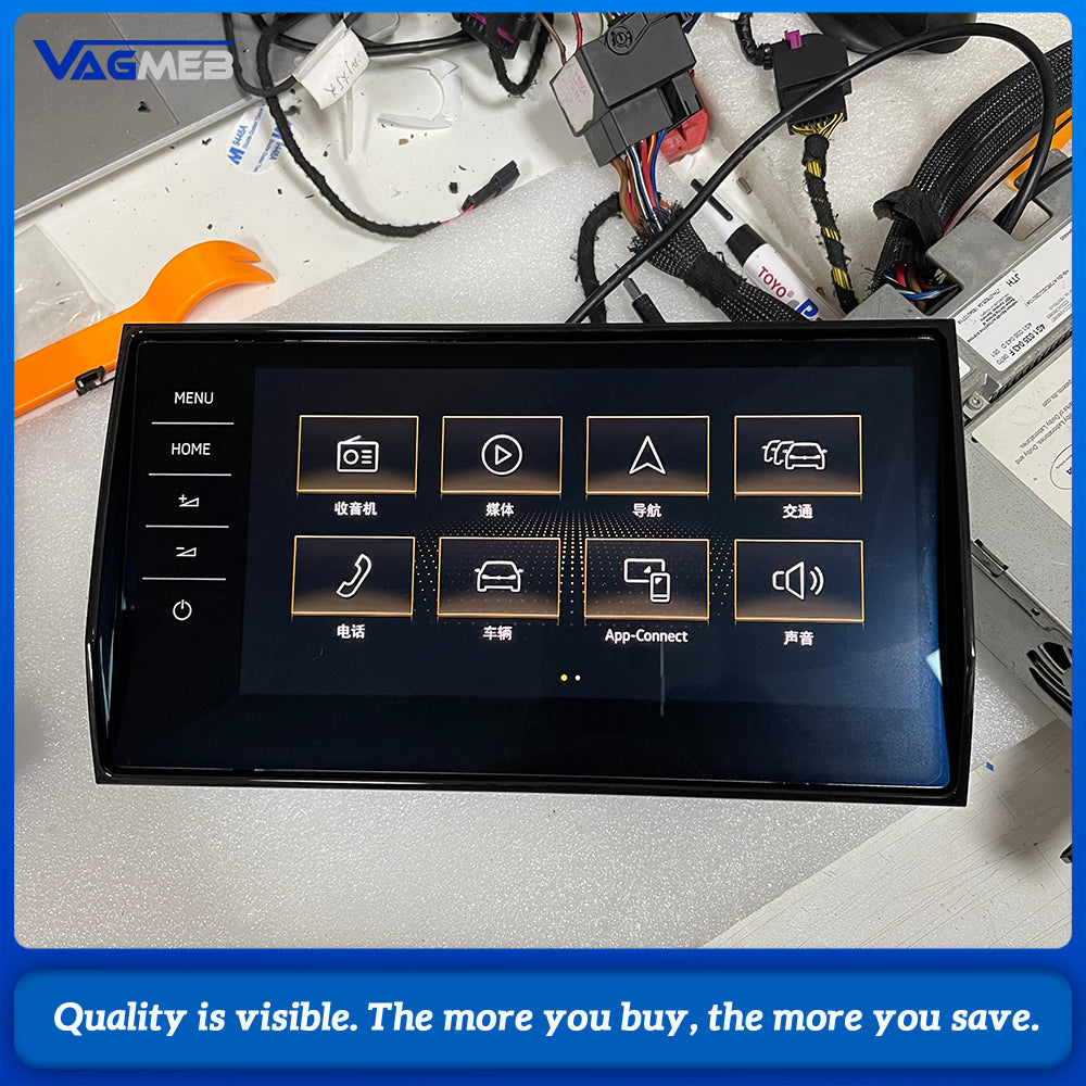 565 919 606 D 9.2 Columbus MIB 2.5 Glass Touch Screen Display For Skoda Kodiaq Karoq Superb Navigation