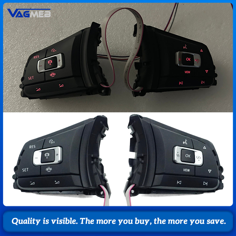 steering wheel button with multifunctional steering wheel button Golf 7 7.5 GTI MK7 automotive parts