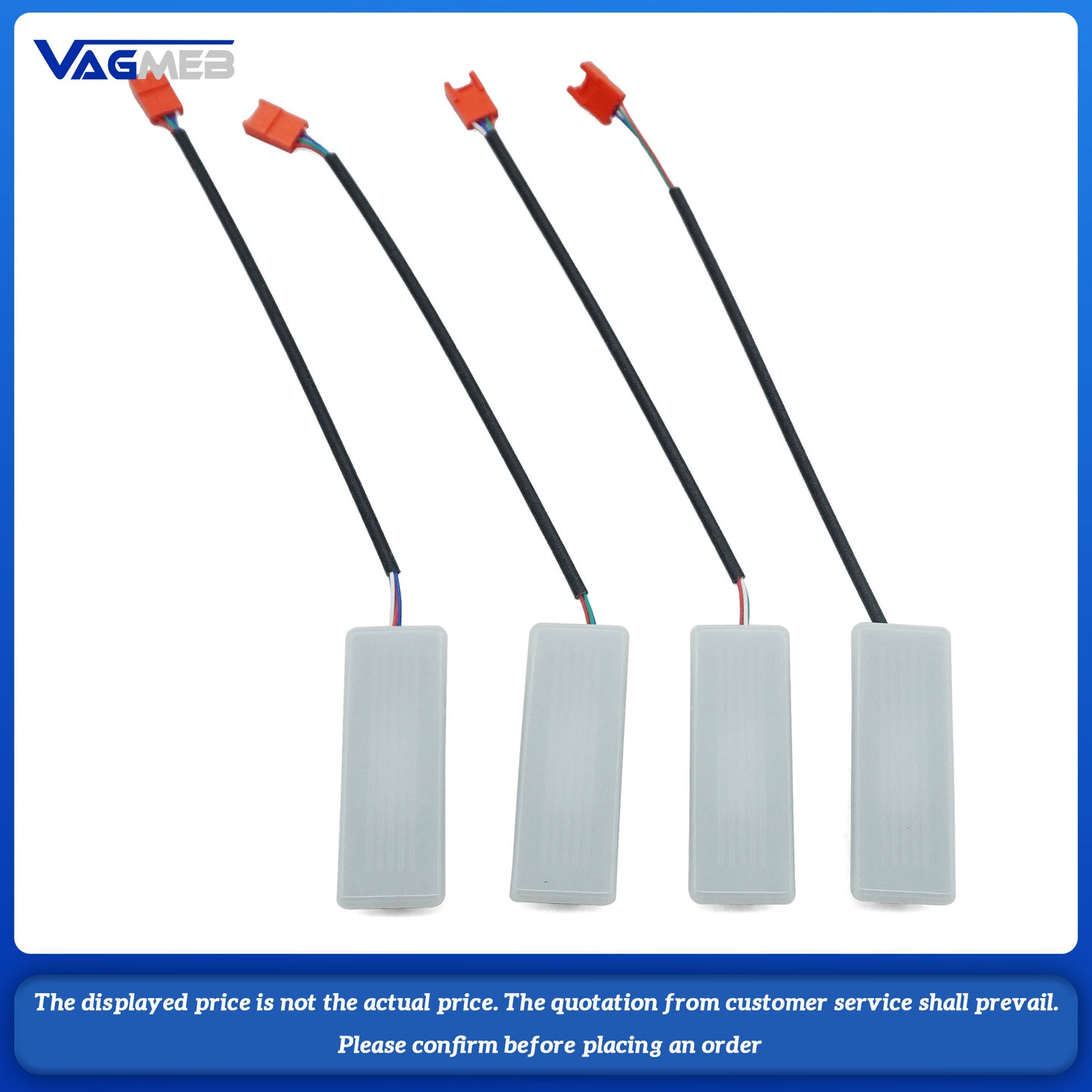 LED Atmosphere Lights For BMW X2 Automotive Interior Lighting Upgrade Ambient Light Kit Footlights Auto parts new