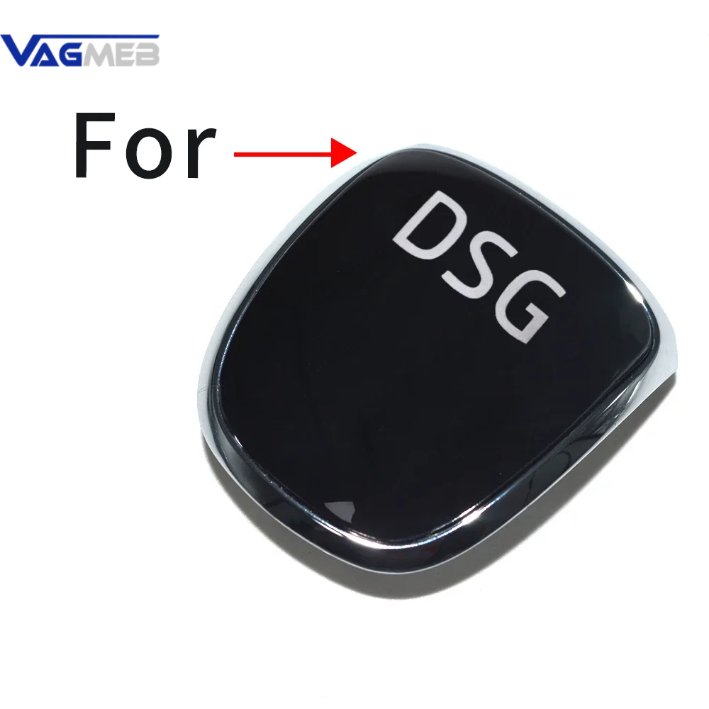 For Skoda Octavia Superb Fabia Yeti DSG Gear Shift Knob Leather Side Cover Interior Accessories