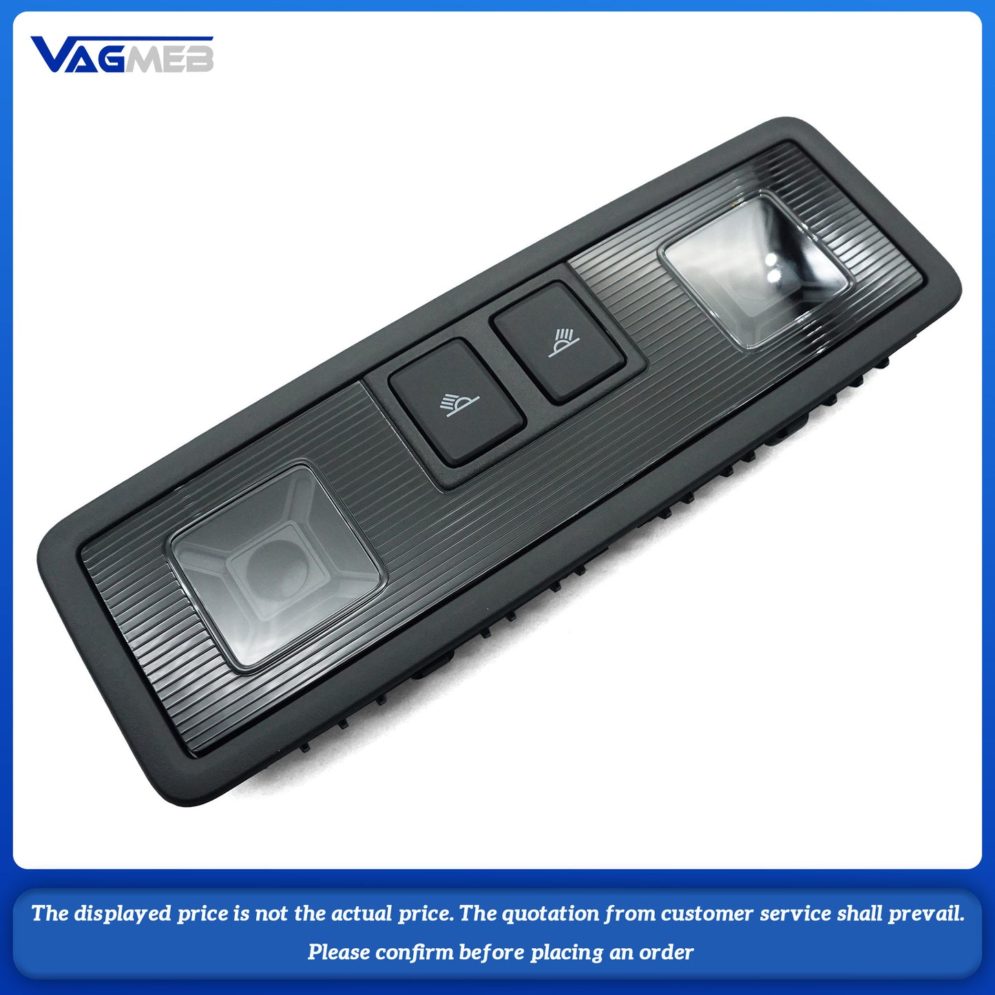 For VW Golf MK7  LED Reading Light Roof Ceiling Dome Lamp