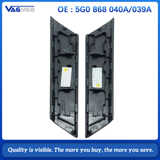 R-Line Door Handle Cover Black Left Right For VW Golf 7 7.5 GTI 5G0868040A039A