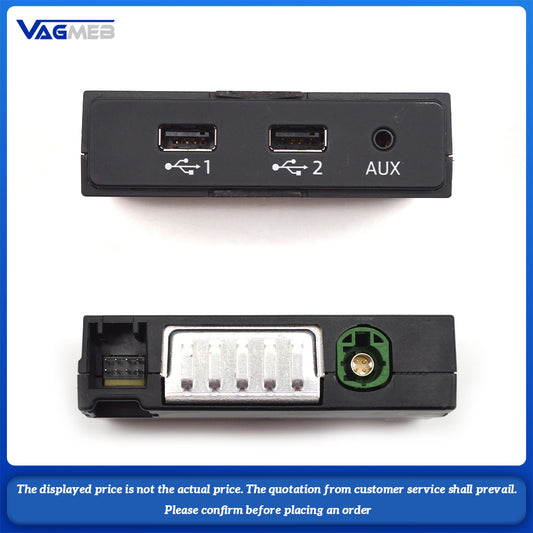 For Audi A4 B9 A5 B9 Q5 MIB2 Carplay Switch smart phone USB interface CarPlay USB AUX IN Plug Cable  4M0 035 736 A
