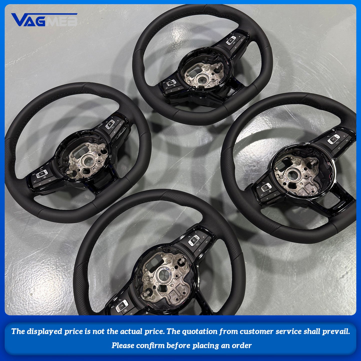 For vw Passat Tiguan Golf 7, 7.5,Mk7, polo RGTI 7th generation sports Steering Wheel