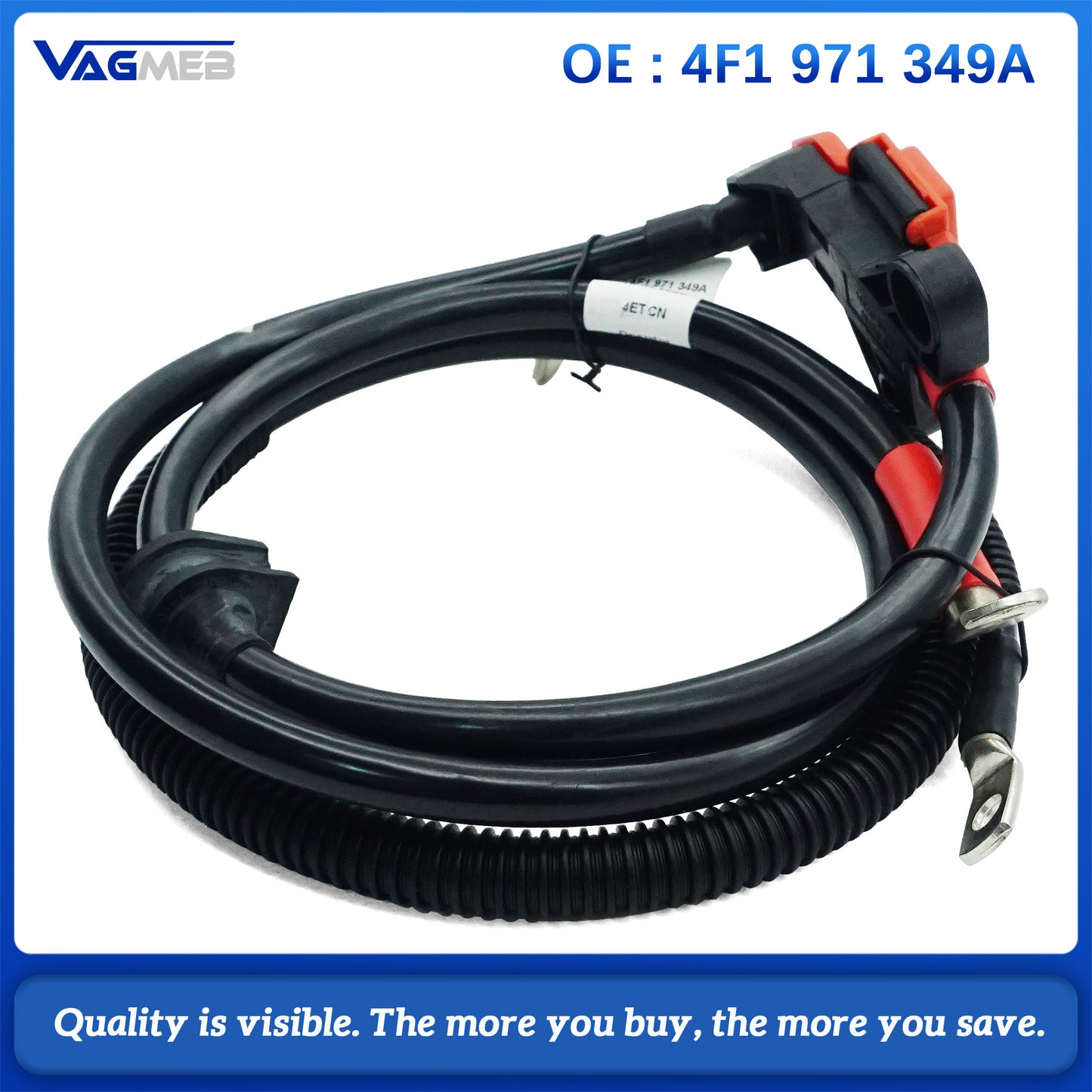 4F1 971 349 A New Positive Motor Wiring Harness Battery Wiring Harness For Audi A6 S6