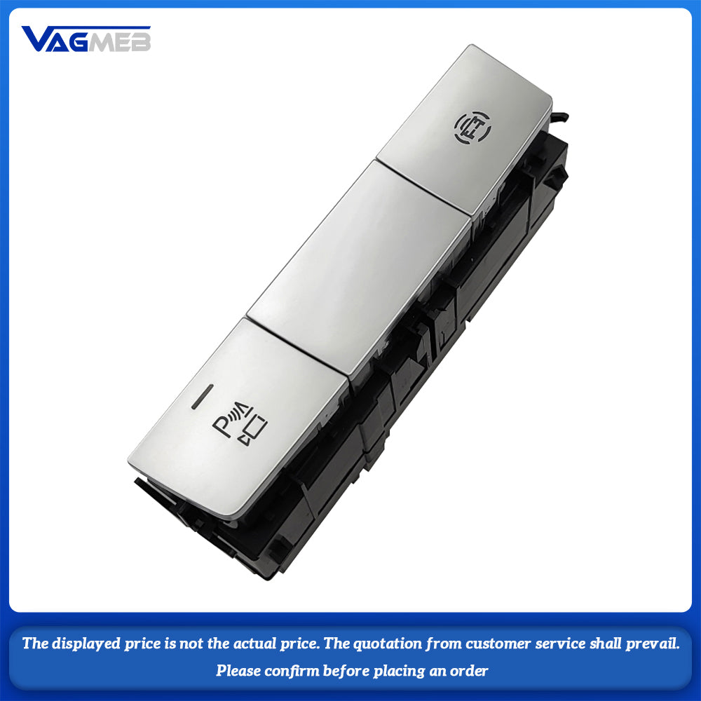 For Audi A6 C8 A7 A8 Q7 Q8 PDC Parking Radar Switch Silver Chrome Multi function Switch 4N0 959 673 F
