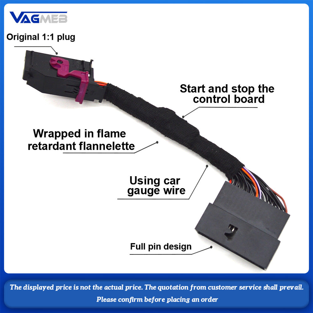 For VW Golf MK8 Automatic Stop Start Engine System Off Device Control Sensor Plug Stop Cancel (Plug-in style)