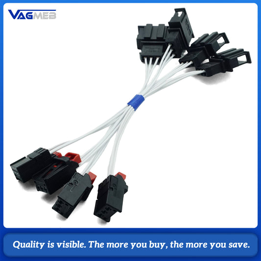 For VW Golf 6 R20 G T I LED Tail Light Rear Lamp Cable Adapter Harness