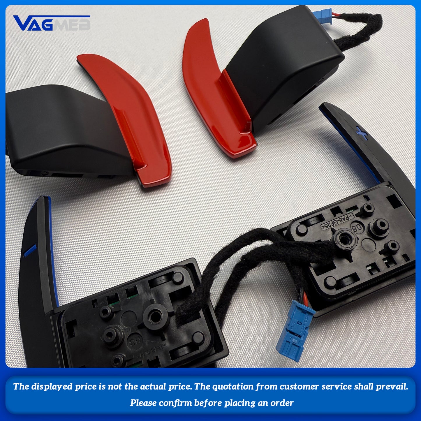 Suitable for BMW high-performance steering wheel cover F30 F32 F10 F20 F30 M3 M4 M7 series shift paddles