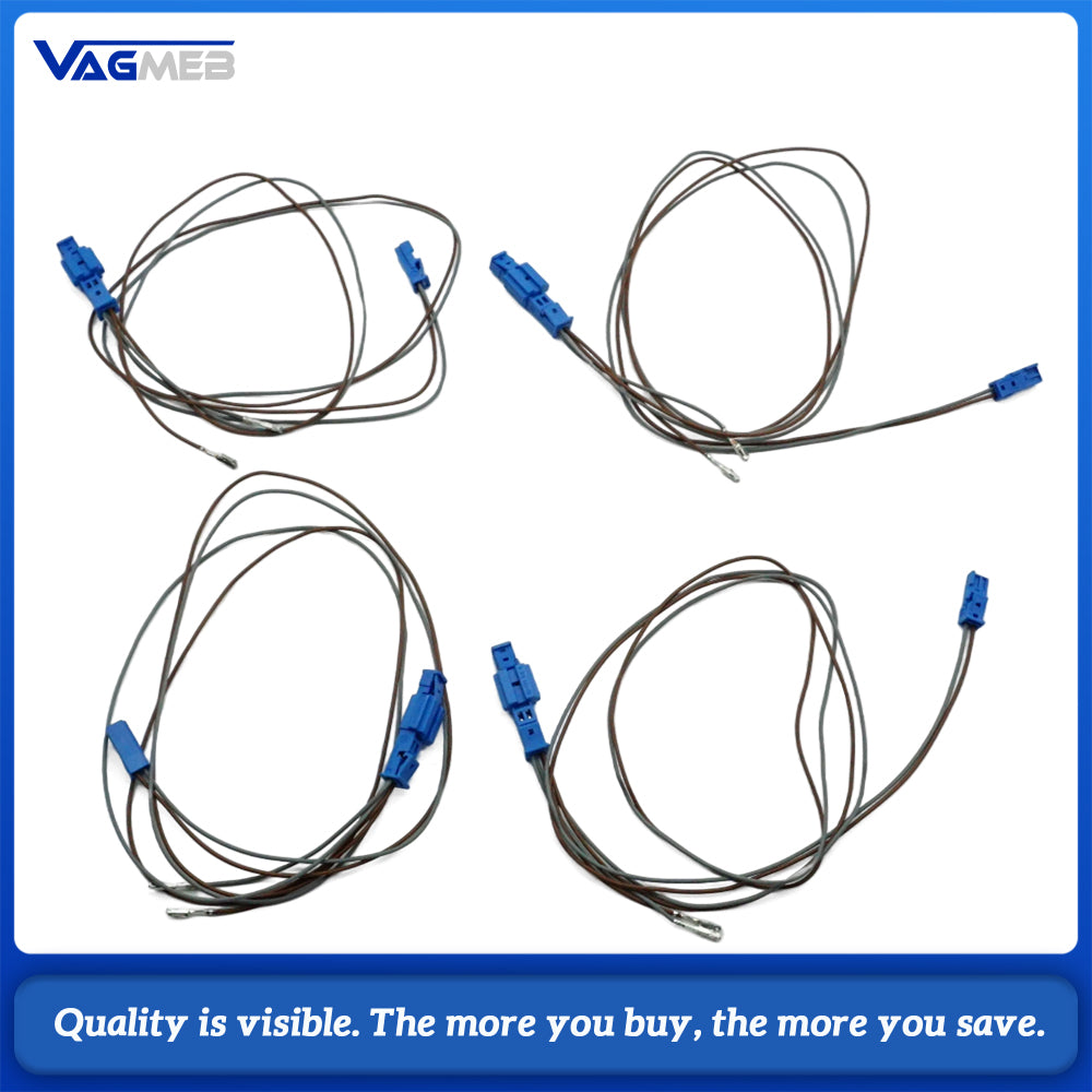 4 Door Ambient Light Wire Harness For VW Passat B8 B8.5 2017-2024 Door Panel Lighting Cable