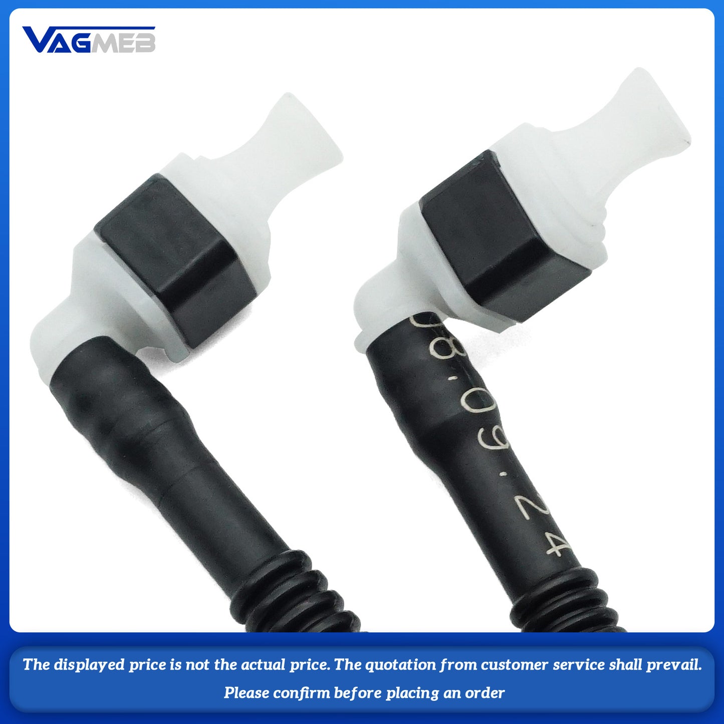 Windshield Glass Spray Washer Sprayer Nozzle Hose Pipe For VW Audi