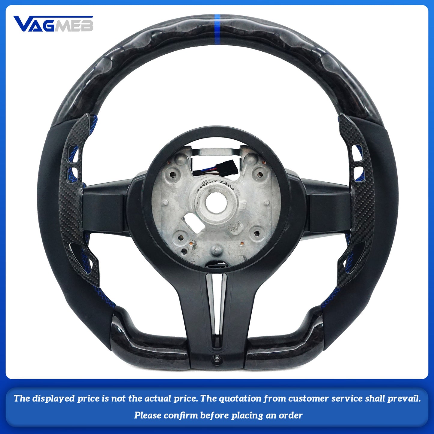 Carbon Car Steering Wheel For BMW F10 F11 F30 F31 F34 F32 F33 F36 F20 F21 F22 F23 M3 M4 M6 M8 E89 E84 E92 E90 E81 E87 E60
