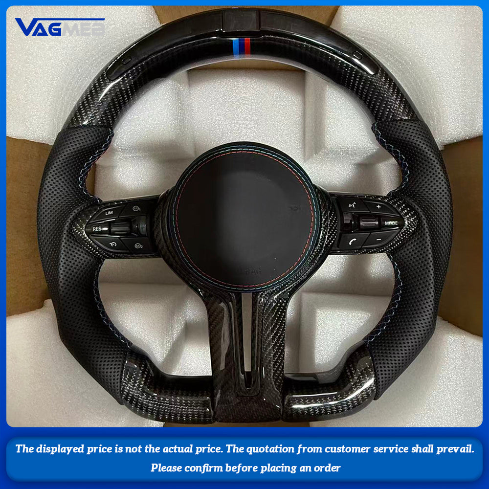 LED Steering Wheel For BMW F02F06F07F10F30F35F36F46F23F20F52F48F49F39F25F26F15F16