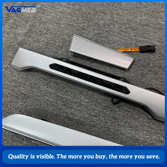 Metallic silver instrument panel four-door multi-color ambient light interior panel suitable For VW Passat B8 2022 3GD 867 409/410/419/420
