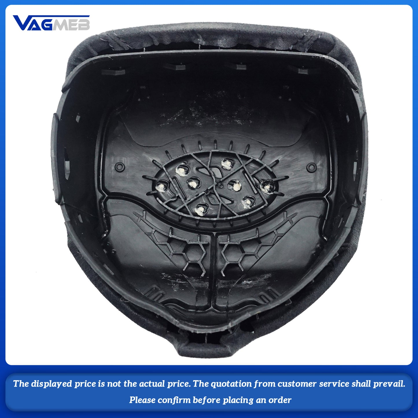 The black line Steering wheel airbag cover multifunction steering wheel For Hyundai i30n