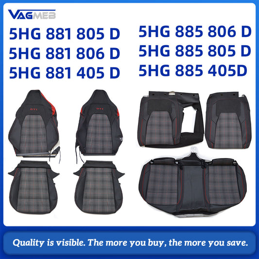 For VW GOLF MK8 GTI Brand New Original Mesh Grille Red Seat Holster