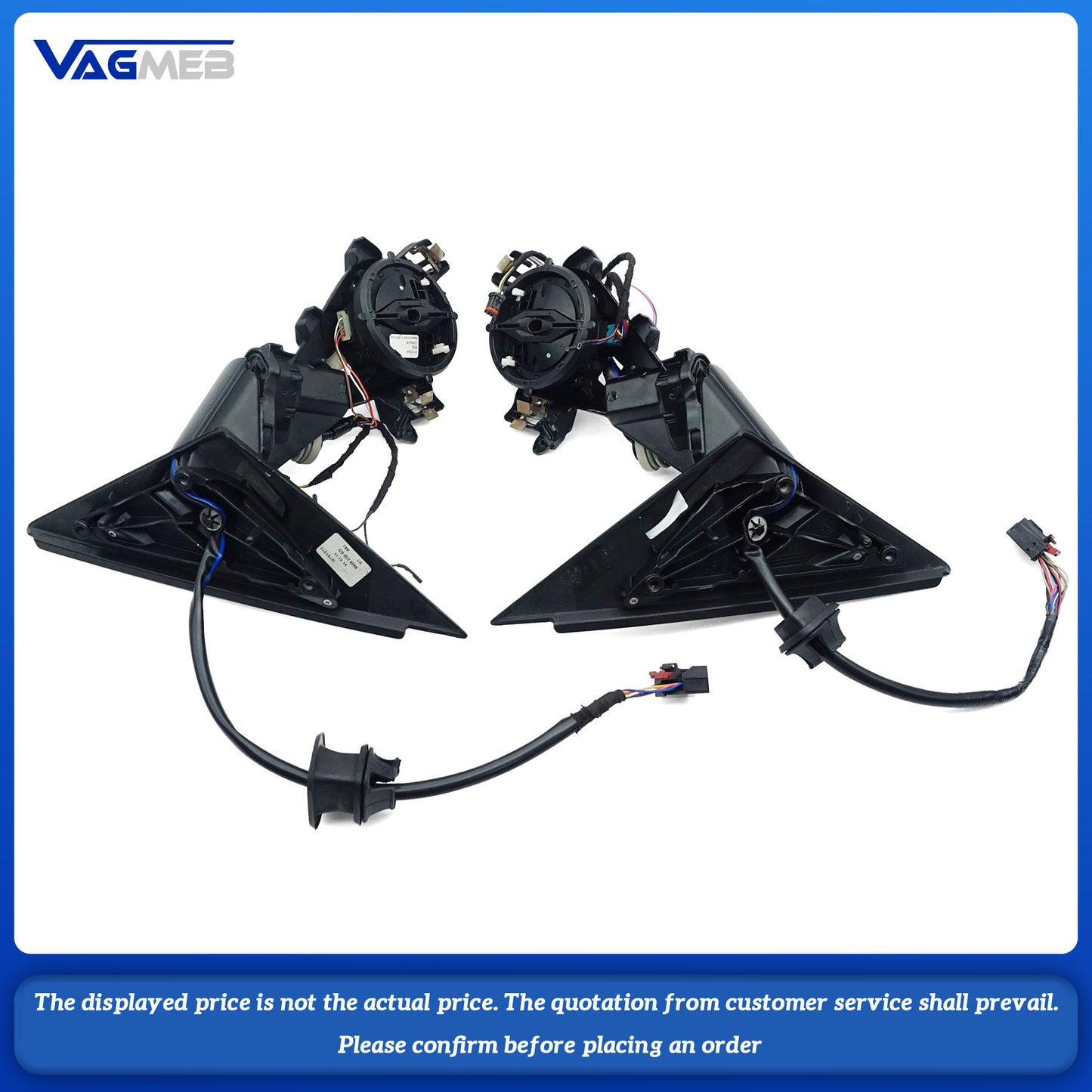 For Audi A6C7 2016--- electric folding rearview mirror