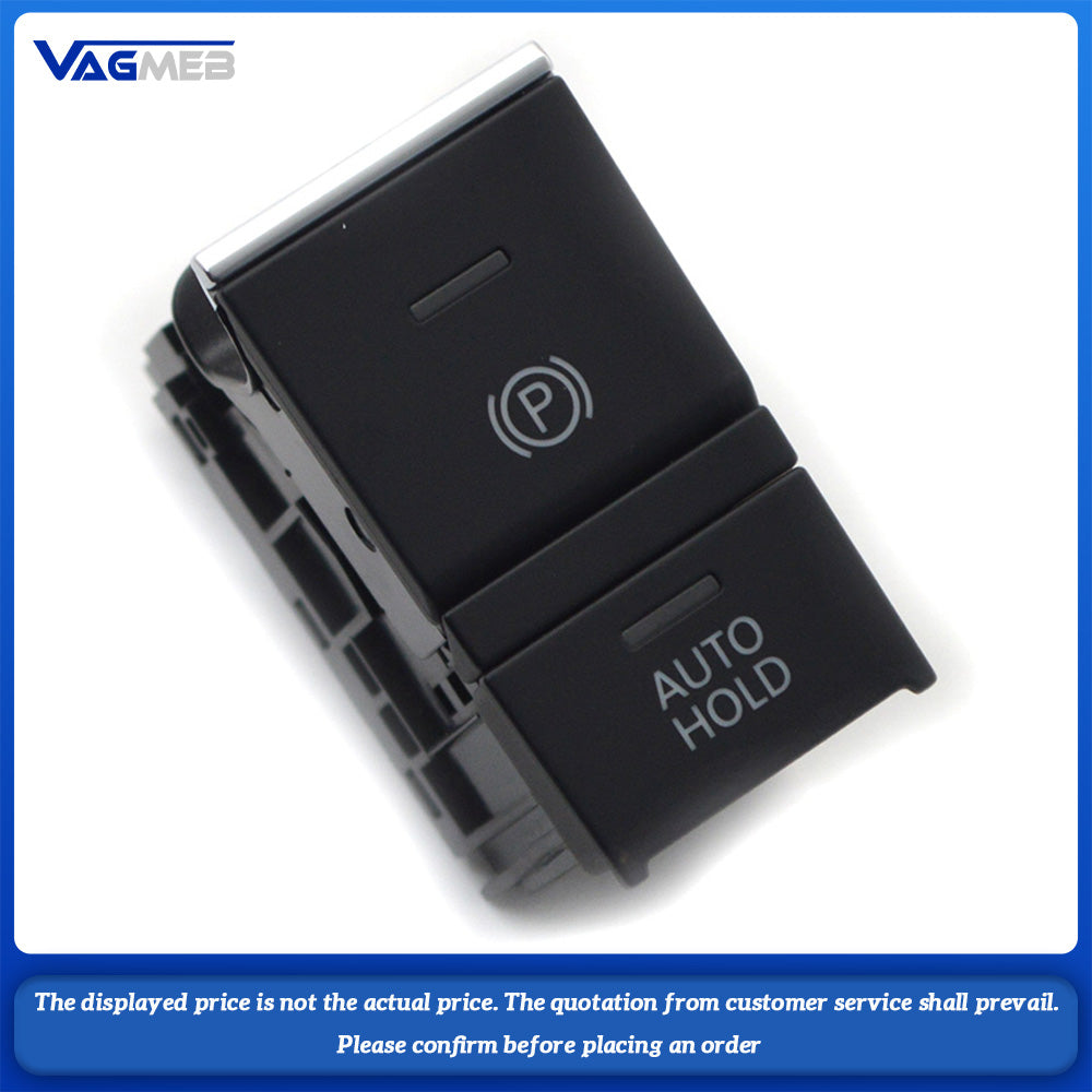 For VW MQB Jetta MK7 2018-2023 Hill Hold  Auto Hold Switch And Wire White backlight button  17G 927 225