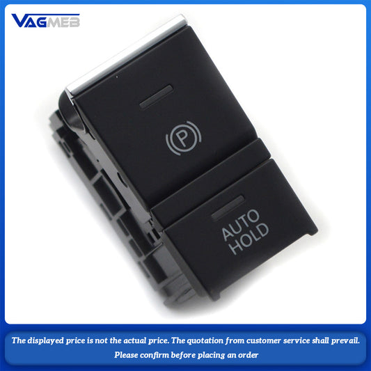 For VW MQB Jetta MK7 2018-2023 Hill Hold  Auto Hold Switch And Wire White backlight button  17G 927 225