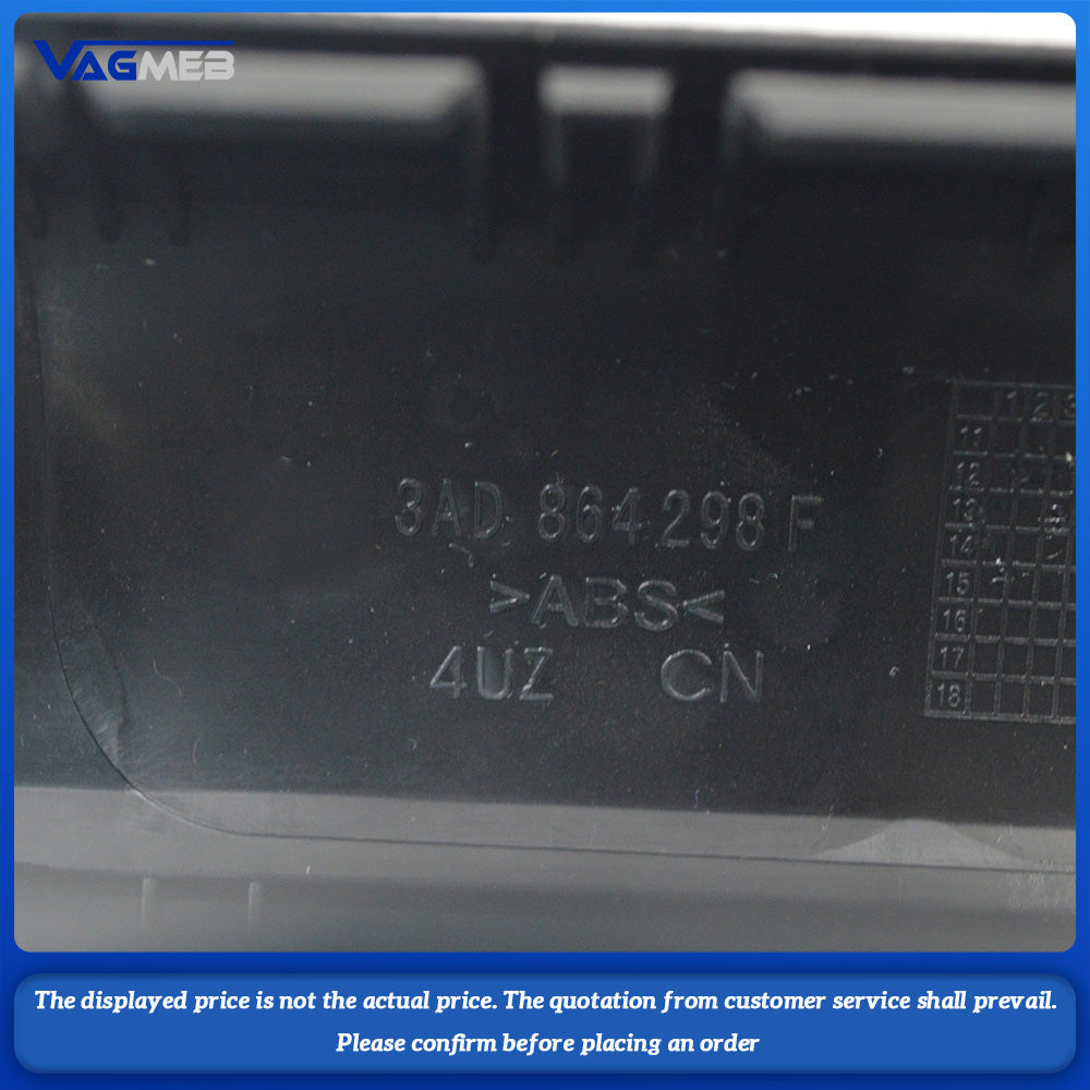 For VW Passat B7L armrest box rear air outlet power coverstorage box frame 3AD 864 298 F