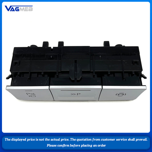 For Audi A6 C8 A7 A8 Q7 Q8 Silver Chrome Multi function Switch PDC Park Assist Radar Switch 4N0 959 673 J