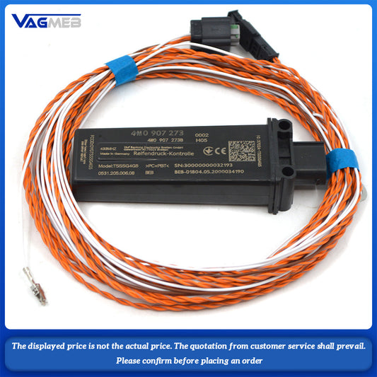 For Audi A4 Tire Pressure Monitoring System Second-generation Tire Pressure Module 4M0 907 273 And Cable