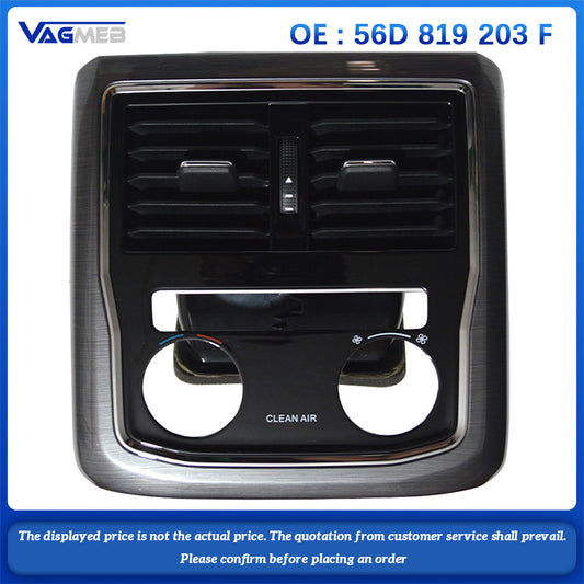 For VW Passat rear air outlets brushed grey 56D 819 203 F