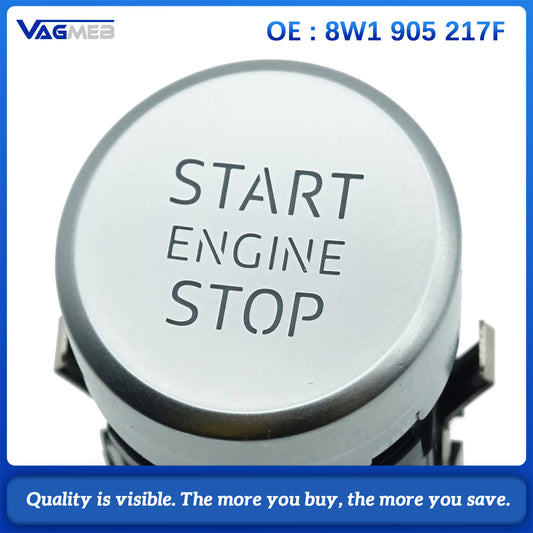 8W1 905 217F Engine Start Stop Switch Push Button For Audi A4 B9 A5 Q5 2017-2023
