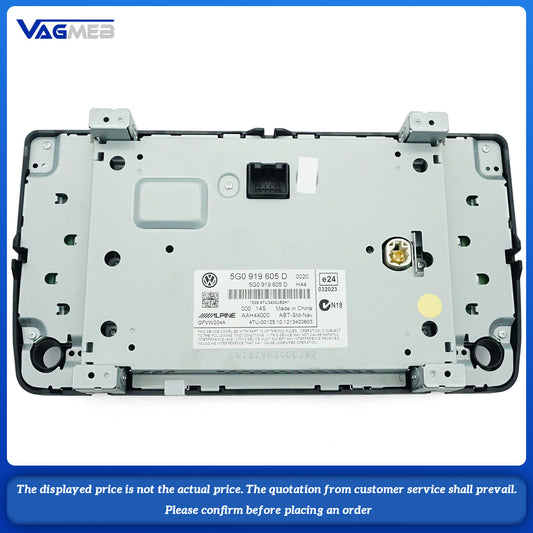 For VW Golf Golf R GTI Golf Variant 5.8 Inch Mechanical Button NAV Touch Screen Display 5G0 919 605D